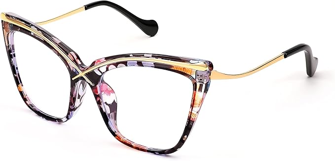 Armazón Cat-Eye Floral